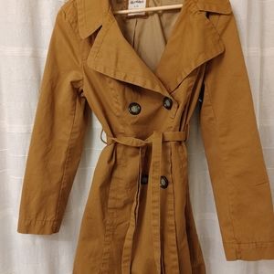 Caramel coloured Trench Coat